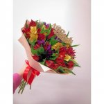 Красочная альстромерия